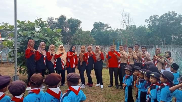 Kades Gedung Boga Hadiri Kegiatan Alam TK Darmawanita Dan Paud Az Zahra